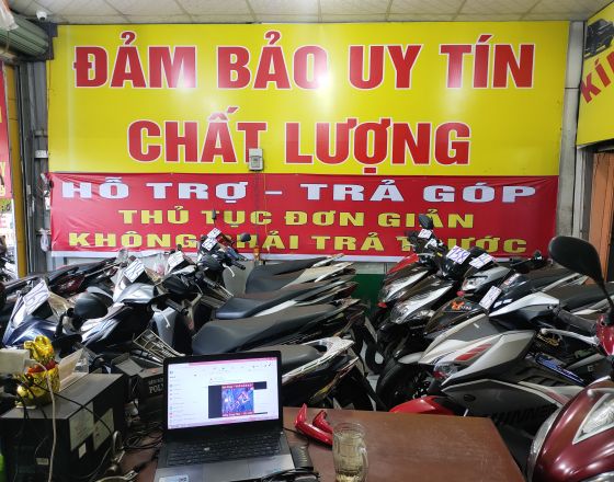 Ho tro trả góp qua ngan hàng. Thu tục don dan  lãi suất thấp   